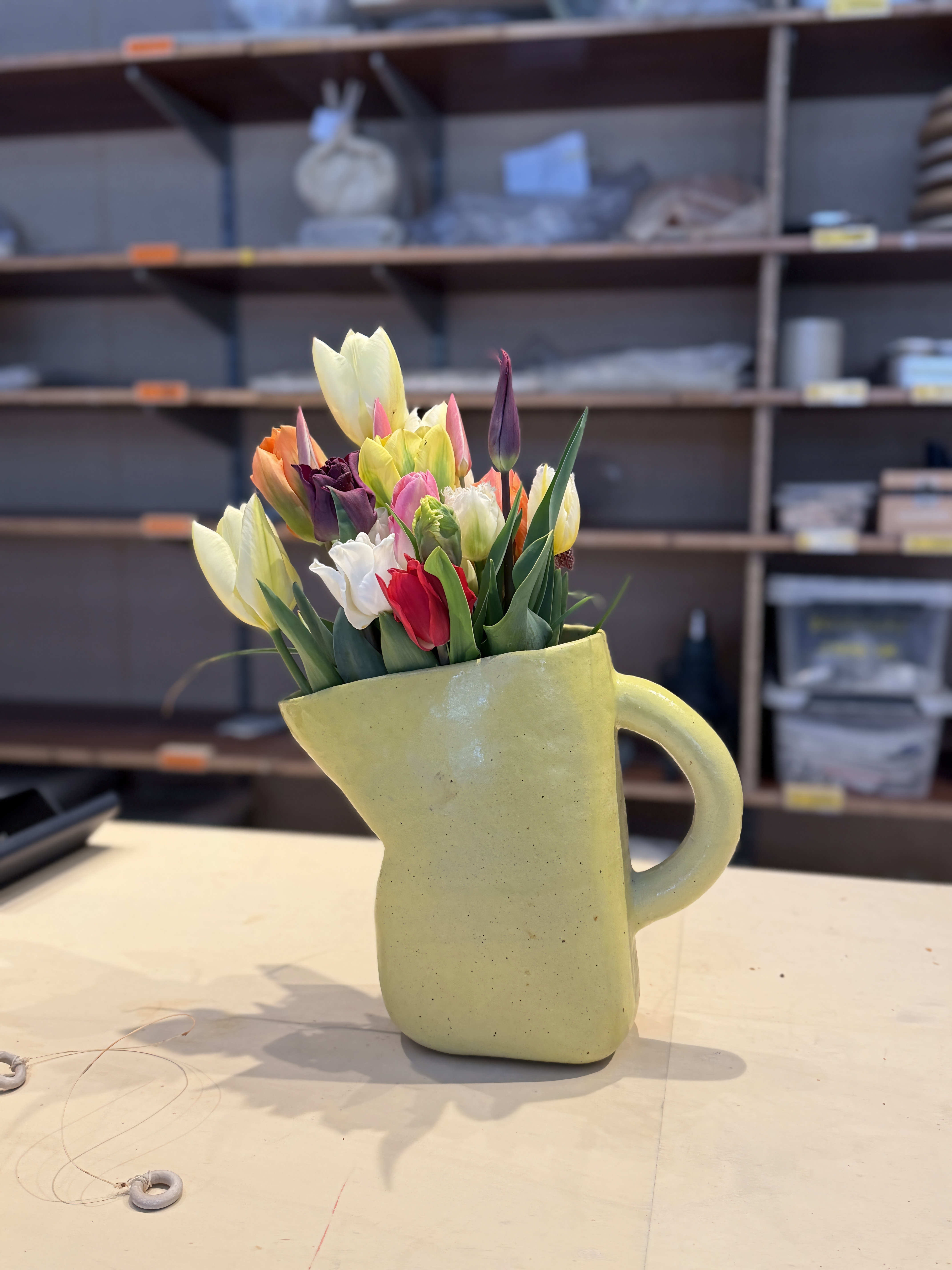 Ambiance de l'atelier en cours