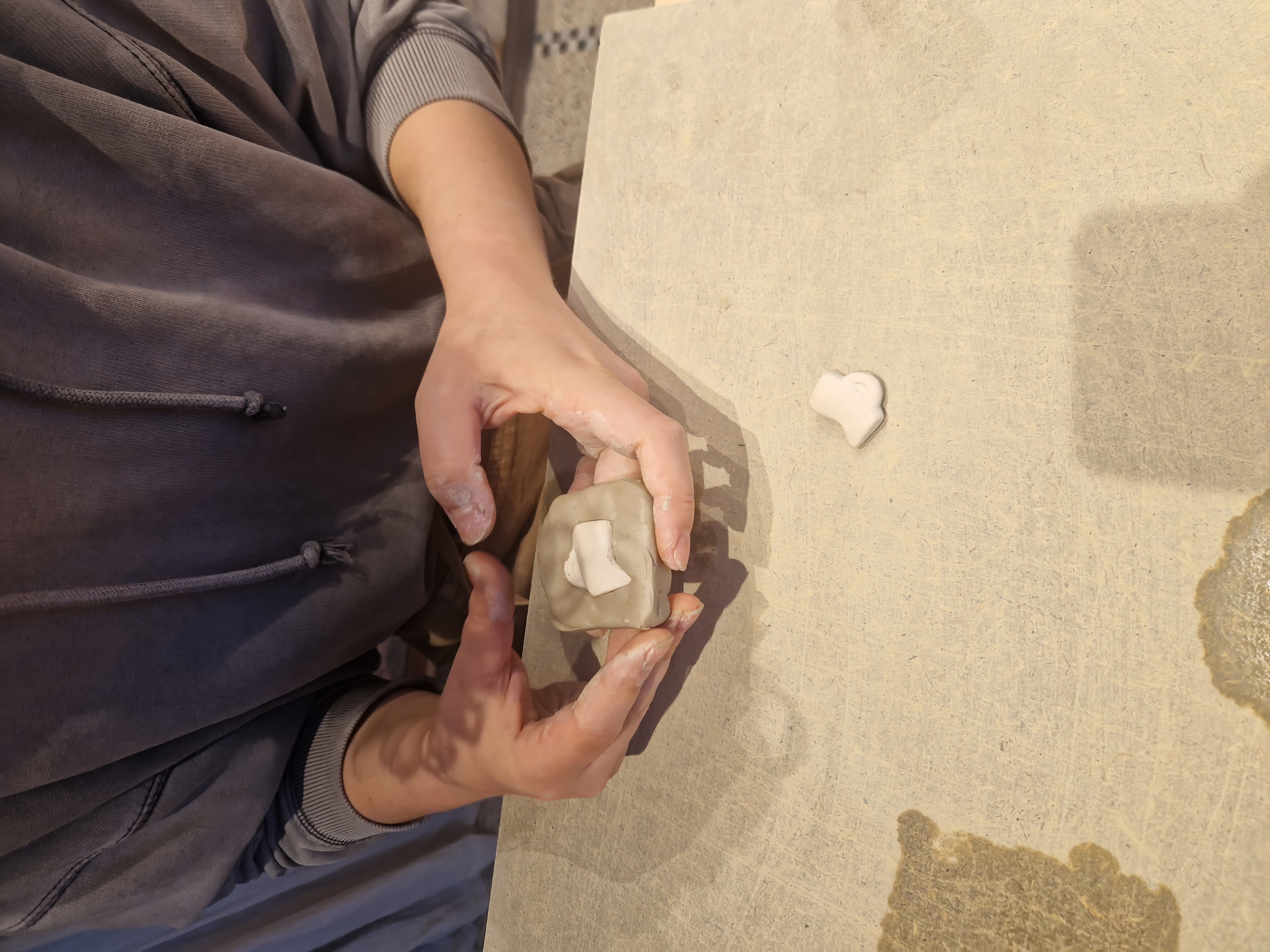 Émaillage d'un vase
